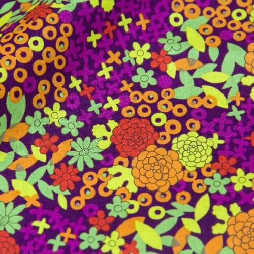 Half-Meter Japanese Patchwork Fabrics Textile Quilting DIY Accessories Cloth Patchwor Flower pattern C