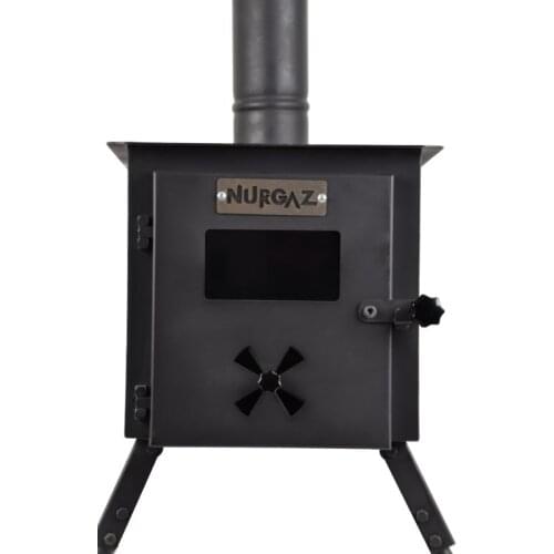 Nurgaz portable camping stove outdoor detachable steel stove heating stove wood stove outdoor stove