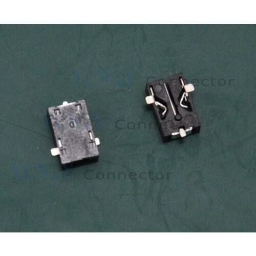 20pcs Tablet Widely Using 3pin SMT Power DC Jack Connector Socket, Hole dia 2.5mm Pin 0.7mm Size 8x5x3mm