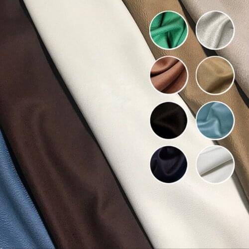 Water Ripple Fabric High-count Double-sided Cashmere Coat Cloth Winter Solid Color Clothing Material for Sewing Home Textile
