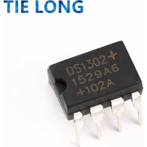 10PCS DS1302N DIP8 DS1302 DIP DIP-8 Trickle Charge Timekeeping Chip new and Original