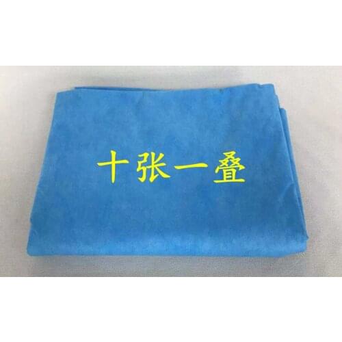 10pcs breathable 80cm X 180cm disposable clean bed sheet, hospitals, beauty salons, public places use mat,non-woven cloth sheets