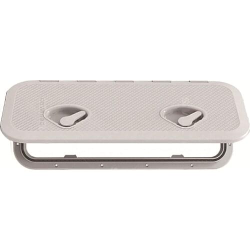 Yacht Accessories Marine Hatch Cover Double-Handle Square Deck Cover UV-resistant Yacht Inspection Cover