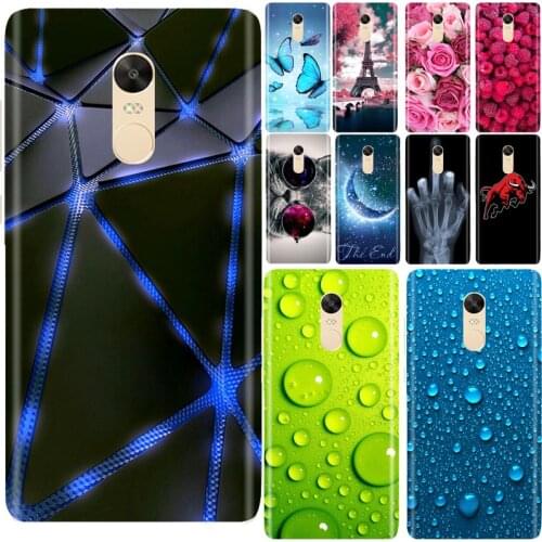 Phone Case For Xiaomi Redmi Note 4 / Note 4X Case Silicon Tpu Cover Redmi Note 4 Global Version Case For Redmi Note 4X Case Etui
