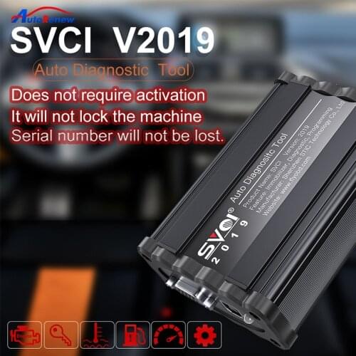 SVCI 2019 ABRITES Scanner Key Programmer Covers SVC 2019 VVDI2 For Most Cars Diagnostic Tool Professional OBD2 Scanner