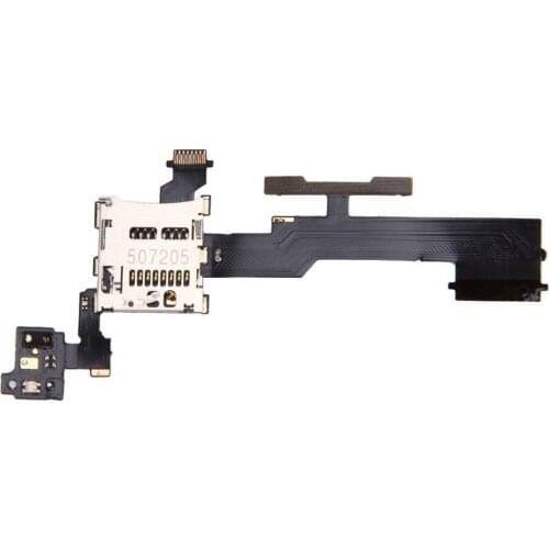 Volume Control Button & SD Memory Card Slot Flex Cable Replacement for HTC One M8