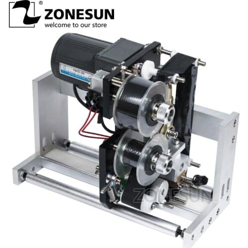 ZONESUN Expiry Date Ribbon Coding Label Printer Hot Ribbon Coder For LT-50 Labeling Machine