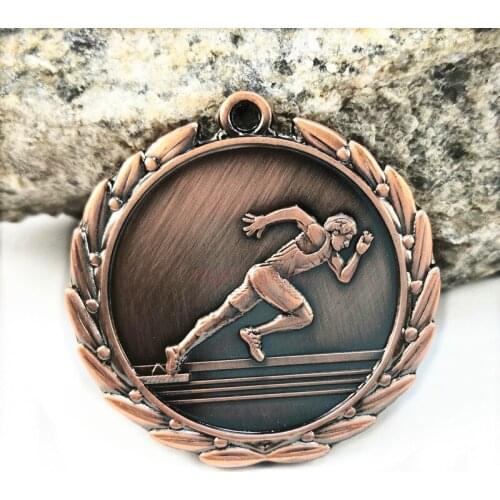 Mens Track and Field Medal Running School Games Medal Gold Metal School Factory Kindergarten Sports Activities Gold and Silver