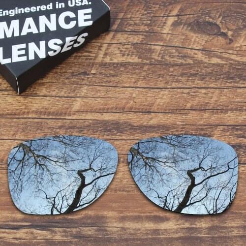 ToughAsNails Polarized Replacement Lenses for Oakley Dispatch 2 Sunglasses Metallic Silver Color (Lens Only)