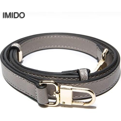 IMIDO 98-110cm Long Strap for bags women Replacement Crossbody Shoulder Straps Bag Belt pu Leather handbags Accessories STP148
