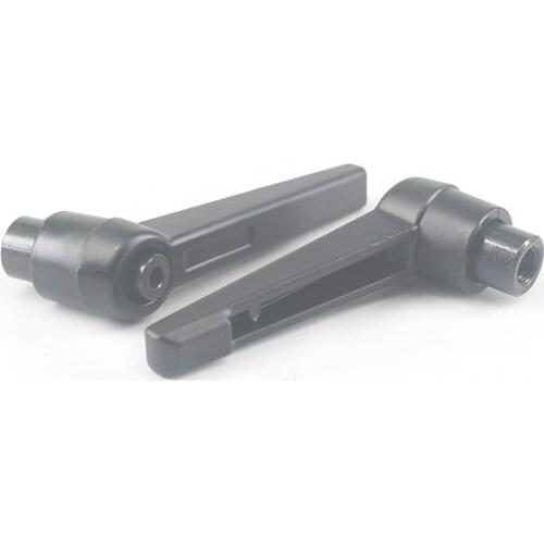 2pcs Adjustable Handle Knob M4/M5/M6/M8/M10/M12/M14/M16 Female Thread Machinery Clamping Lever Metal Clamping Handles Lever