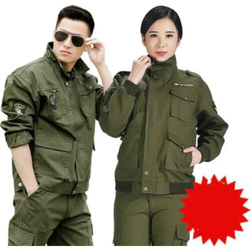 Summer Men Long Sleeve Tactical Camouflage Uniform Women Military Uniform Army Training Sets Militar CS Multicam Clothing 90