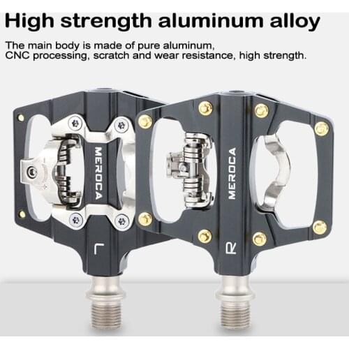 Mountain Bike Pedals Bicycle Flat Pedals Lightweight Aluminum Alloy Pedals for Road Mountain Bike B2Cshop