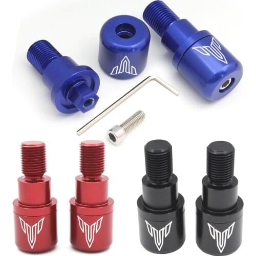 Handlebar Grip Bar Ends Slider For YAMAHA MT-07 MT-09 MT-10 MT-125 TDM850 TDM900 SMAX 155 Motorcycle Accessories CNC Aluminum