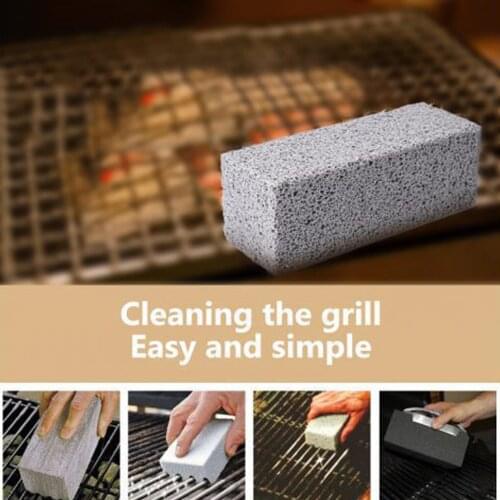 1/2 PCS BBQ Grill Cleaning Stone Barbecue Cleaning Brick Block Stains Grease Cleaner BBQ Tools Kitchen Gadgets BBQ Accessories