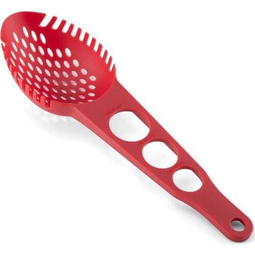 3 in 1 Spaghetti Claws Silicone Spaghetti Spoon Colander Noodle Spaghetti Measuring Tool Practical Kitchen Gadget 37*11cm