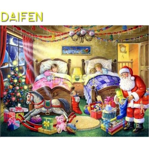 Full Square Diamond embroidery baby Santa Claus Trojan horse doll 5D DIY Diamond painting Cross stitch Full Round Diamond mosaic