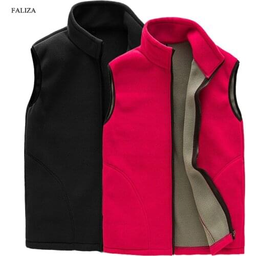 Fleece Vests Men Winter Warm Thick Sleeveless Jacket Army Green Mens Waistcoat Black Male Polar gilet homme chalecos para hombre