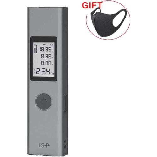 LS-P 40m Laser Distance Meter Area Volume Angle Pythagorean Laser Rangefinder High Precision Portable Laser Range Finder