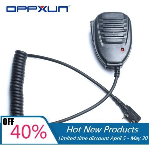 100% Original BaoFeng Walkie Talkie 50km Microphone Speaker For Baofeng UV-5R BF-888S Midland Radio Communication Accessories