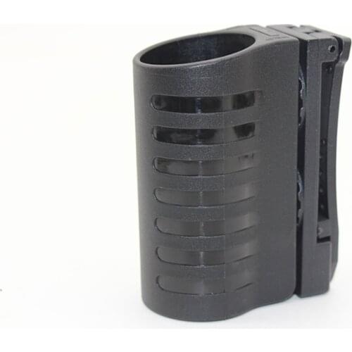 Nylon Self Defense Pepper Spray Expandable Baton Holder Case Pouch Tactical Flashlight Belt Holder 360 Degree Rotatable