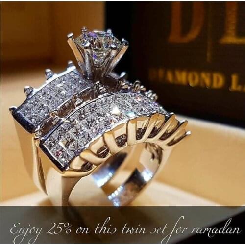 2021 new products fashion silver color 925 sterling silver fashion ring for girl r5336