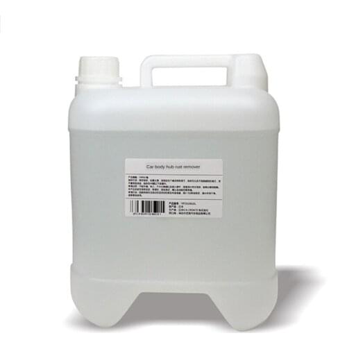 Wholesale Imported from Japan Car Body Wheel Hub Rust Removing Cleaning Agent Unisex Transparent Color Changing Type 1L