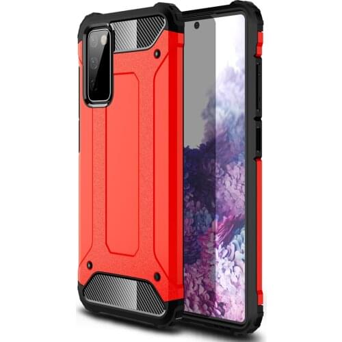 10pcs/lot 2 in 1 Rugged Armor Hard PC Shockproof Cover Case For Samsung A12 A02S A02 Core A42 A32 M51 A21 A21s A41 A51 5G