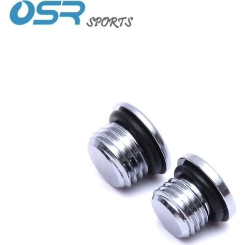 Plug for scuba diving regulator 1st stage LP port and HP port