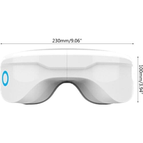 Q1FB Foldable Eye Massager with Heat Electric Air Pressure Vibration Bluetooth-compatible Music for Relieve Fatigue Dry Eyes