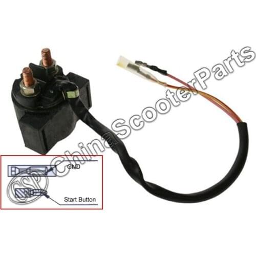 Starter Solenoid Relay For Honda 70CC 90CC 110CC 125CC 150CC 200CC 250CC C70 CT70 CT90 ATC TRX 125 150 200 250 300 ATV Dirt Bike