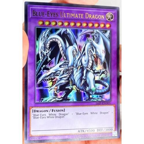 Yu Gi Oh SR Blue-Eyes Ultimate Dragon English DIY Toys Hobbies Hobby Collectibles Game Collection Anime Cards
