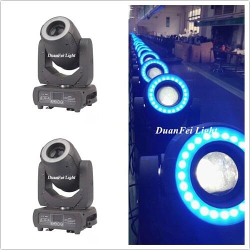 10pcs/lot High output white lamp led spot moving head 150w rotation gobo ip20 led spot 150w lyre