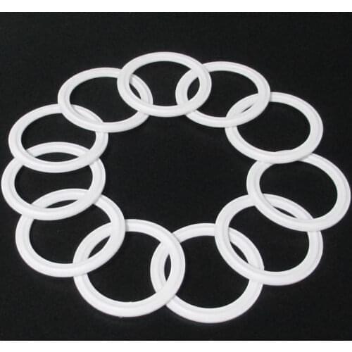 10 Pcs Sanitary PTFE Clamp Gasket 2'' Dairy Brewing Tri Clover