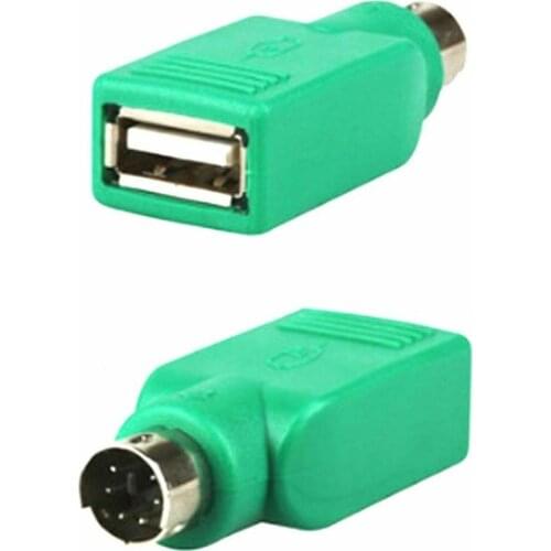 10pcs USB female PS2 PS/2 male Mouse Keyboard Connector Adaptor Adapter pc latop