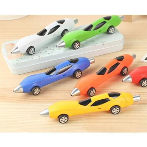 100 pcs 6 Colors Novelty Classic Cars Ballpoint Pens Children Office & School Supplies Meeting Gifts Advertising pen
