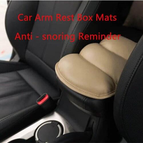 2017 Bubble Car Arm Rest Box Mats 4 Color/Decoration Car Cover/ Comfortable Driving Anti - snoring Reminder Car Arm Rest Box Mat