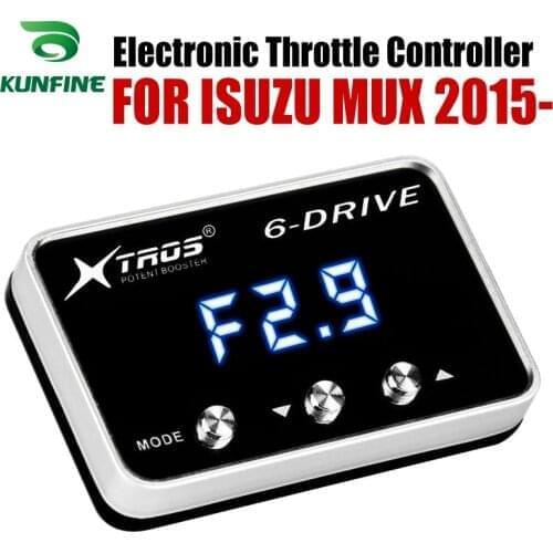 Car Electronic Throttle Controller Racing Accelerator Potent Booster For ISUZU MUX 2015-2019 Tuning Parts Accessory