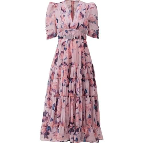 DIDABOLE Summer Short Sleeve Dresses