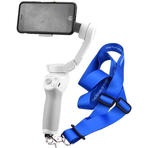 Nylon Gimbal Camera Neck Sling Quick Release Protective Lanyard with Metal Buckle Holder for DJI OM 4 for Zhiyun Smooth 4