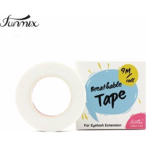 1 Rolls FUNMIX Eye Pad Eyelash Extension under Patch Makeup Tool Individual False Eyelash Supply Medical Tape