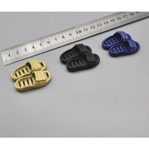For Sale Scale 1/6th Slippers Shoes Model 5 Colors For Mostly 12inch Body Doll Accessories