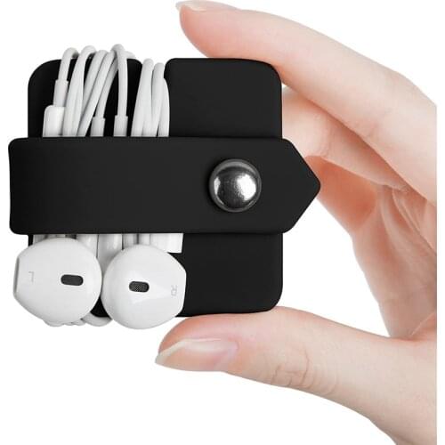 Cable Cord Organizer Earbuds Holder Earphone Wrap Earphones Organizer Headset Headphone Winder Cord Manager