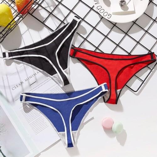 Cotton G String Women Thong Seamless Sexy Panties Hot Underwear Low Waist Briefs Girls Sex Female Lingerie Sports Underpants