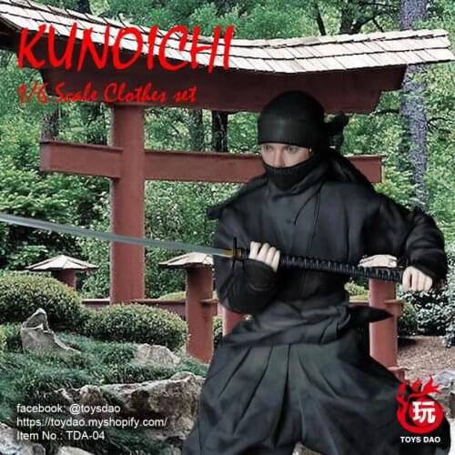 Toysdao Tda-04 1/6 Soldier Japan Female Ninja Costume Set 12 Inch Action Figure Set Model Accessories
