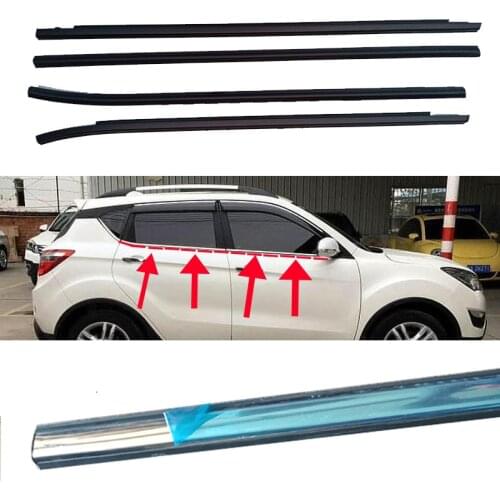 Car Window Moulding Trim Weatherstrips Seal For CHANGAN CS35 1.6L 2014-2017
