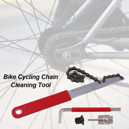 Bicycle flywheel wrench whip flywheel sprocket remover flywheel bicycle repair tool bicycle bicycle chain cleaning tool flywheel