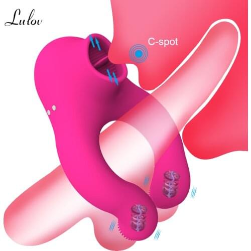 Vibrator For Women Penis Cock Ring Clitoral Stimulator Clit Sucker Delay Ejaculation Dick Enlarger Ring Sex Toys For Men Couples