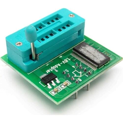 1.8V adapter motherboard 1.8V SPI Flash SOP8 DIP8 W25 MX25 use on programmers TL866CS TL866A EZP2010 EZP2013 CH341