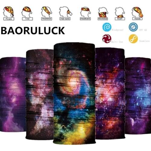 Sun Geometry 3D Seamless Universe Galaxy Balaclava Magic Face Cover Warmer Ski Neck Scarf Shield Anti-UV Men Tube Headhand